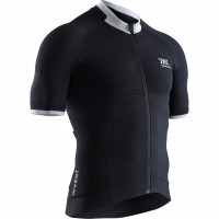 Футболка мужская X-Bionic Regulator Bike Race Zip Shirt SH SL Opal Black/Arctic White