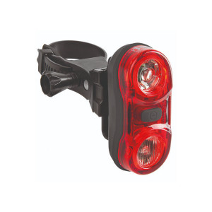 Фонарь M-WAVE 5-221037 задний 2д. повыш. ярк. 0,5W/3ф. вращ. красный (100) с батар. HELIOS 3.2 