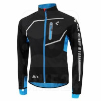 Куртка CUBE Teamline Softshell Jacket, black´n´blue XXL