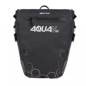 Велосумка Oxford Aqua V 20 Single QR Pannier Bag Black 