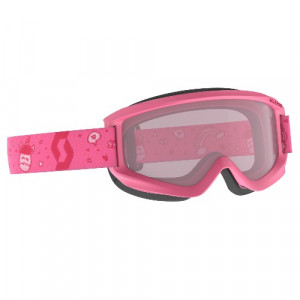 Маска Scott Junior Agent Goggle pink/white/enhancer 