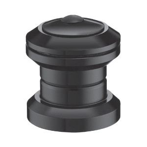 Рулевой набор CLARKS 3-800 CH-773 алюм. внешн., картр.MTB 1 1/8&quot; 30х34мм, высота 29мм 102г. черный 