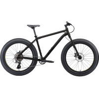 Велосипед Stark Fat 2 26" черный матовый/глянцевый рама: L (2027) Велосипед Stark Fat 2 26" черный матовый/глянцевый рама: L (2027)
