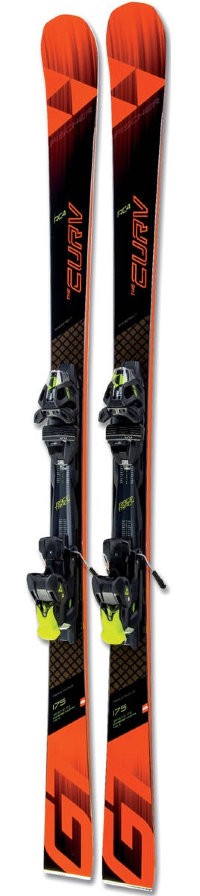 Горные лыжи Fischer RC4 The Curv GT + крепления RSX12 GW POWERRAIL BRAKE 85 [F] (2019)