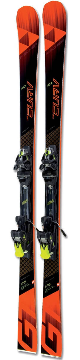 Горные лыжи Fischer RC4 The Curv GT + крепления RSX12 GW POWERRAIL BRAKE 85 [F] (2019) 