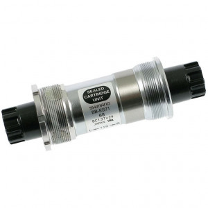Каретка картридж SHIMANO ABBES71I13 BB-ES71 шлицевая полый вал ITALIAN 70X113мм б/болтов для шатунов, б/упаковки 