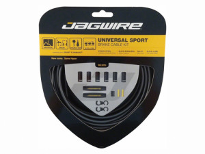 Тросы JAGWIRE Universal Sport Shift XL с оболочками для переключателей длинные комплект, чёрный 