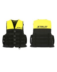Спасательный жилет для гидроцикла нейлон мужской Jetpilot Strike ISO 50N Nylon Vest w. Super Grip Yellow (2019)