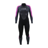 Гидрокостюм женский длинный O'Neill WMS EPIC 5/4 BACK ZIP FULL BLACK/GRAPHITE/BERRY (2019)