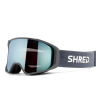 Маска Shred Simplify+ Grey - CBL 2.0 Deep Blue Mirror (VLT 21%)+CBL Sky Mirror (VLT 45%)