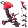 Трехколесный велосипед-беговел Globber Explorer Trike 4 in 1 New красный - Трехколесный велосипед-беговел Globber Explorer Trike 4 in 1 New красный