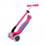 Самокат Globber Primo Foldable Plus Lights V2 розовый - Самокат Globber Primo Foldable Plus Lights V2 розовый