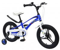 Велосипед BiBiTu Turbo 18" синий/белый (2023)