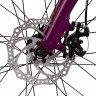Велосипед Novatrack Novara 6.D 24" фиолетовый рама: 10" (2025) - Велосипед Novatrack Novara 6.D 24" фиолетовый рама: 10" (2025)