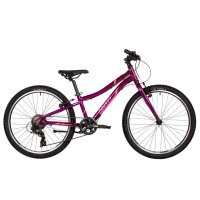 Велосипед Novatrack Novara 6.V 24" фиолетовый рама: 10" (2025)