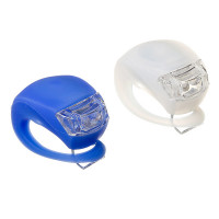 Набор силиконовых фонарей STG BC-RL8001, белый/синий