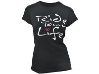 Футболка жен. KELLYS "Ride Your Life" чёр., L