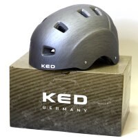 Шлем KED Risco Grey Metall Matt (демо-товар, состояние отличное, размер L)