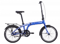 Велосипед Dewolf Route 3 20" синий металлик/синий металлик/белый (2021)