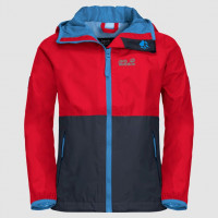 Куртка Jack Wolfskin RAINY DAYS KIDS Peak Red (2021)