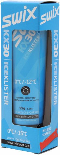 Клистер Swix KX30 Ice klister blue со скребком (KX30)