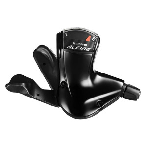 Шифтер Shimano Alfine, S7000-8, черный, 8 ск, трос + оплетка, для СJ-S7000-8 