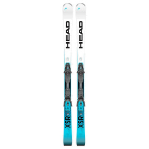 Горные лыжи Head WC Rebels e.XSR SW Lyt-PR + креп. PR 11 GW Brake 78 [G] white/speedblue (2025) 