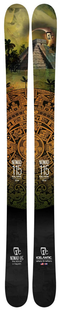 Горные лыжи Icelantic Nomad 115 (2021)