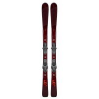 Горные лыжи Head e-Total Joy SW SLR Pro + креп. Protector SLR 11 GW Brake 90 [N] burg. red (2024)