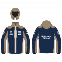Куртка Vist Levante Eco Down Ski Jacket Man RUS SKI TEAM navy-corntalk-white BKIY00 (2026)
