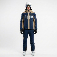Куртка Vist Levante Eco Down Ski Jacket Man RASF navy-cornstalk-cornstalk BKIYIY (2026)