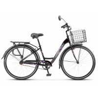 Велосипед Stels Legenda-340 V 28" Z010 (м) (корзина внутри) темно-пурпурный рама: 18" (2025)