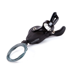 Перекл-ль SHIMANO Deore SL-M5100 00-180872 RAPIDFIRE PLUS 11ск. правый+трос 2050мм, черный, Two-Way Release. без уп. 