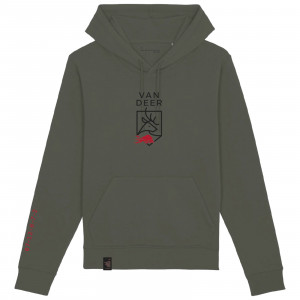 Толстовка Van Deer Logo Hoodie khaki V23BE011 