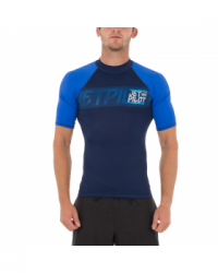 Гидромайка мужская короткий рукав Jetpilot Corp S/S Rashguard Blue (2018)