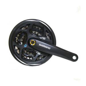 Система SHIMANO 2-3090 ALTUS EFCM311E888CL 7-8ск. 48/38/28 175мм с защ. черная инд. уп. 