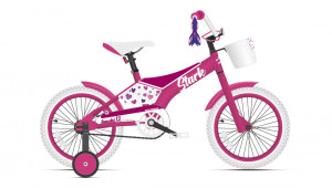 Велосипед Stark Tanuki 12 Girl розовый/фиолетовый (2021) 