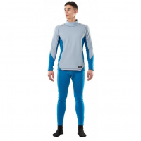 Термобелье Dragonfly Polartec зима высокий ворот Blue-Grey