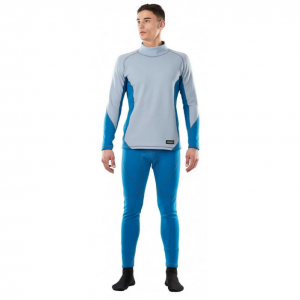 Термобелье Dragonfly Polartec зима высокий ворот Blue-Grey 