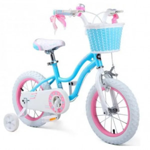 Велосипед Royal Baby Stargirl Steel 18&quot; голубой (2021) 