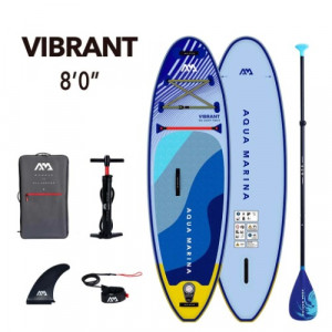 SUP-доска надувная с веслом для детей Aqua Marina Vibrant 8&#039;0&quot; (2025) 