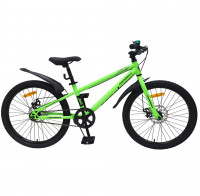 Велосипед Nameless Sport D 24" зеленый неон/черный рама: 12.2" (2026)