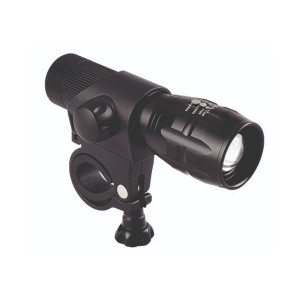 Фара M-WAVE 5-220998 1д. повыш. ярк 3W CREE/3ф.+zoom черная алюм. с батар. APOLLON A 1.3 3 WATT SALE (спец. цена) 