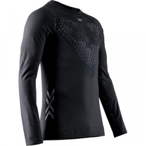 Футболка мужская X-Bionic Twyce Run Shirt LS Men black/charcoal B036 