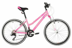 Велосипед Stinger 24&quot; Latina розовый сталь (рама 12&quot;) (2021) 