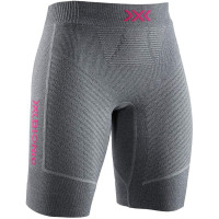 Шорты женские X-Bionic Regulator Run Speed Shorts Dolomite Grey Melange/Neon Flamingo