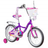 Велосипед Novatrack Little Girlzz 16" фиолетовый рама 10.5" (2023) - Велосипед Novatrack Little Girlzz 16" фиолетовый рама 10.5" (2023)