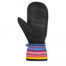 Варежки Reusch Alan Junior black/multicol lines - Варежки Reusch Alan Junior black/multicol lines