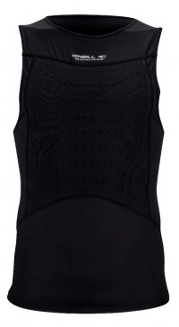 Майка мужская с защитой для ребер O'Neill Hyperfreak RIB Cage Vest Black/Black S21 (5285 A00)