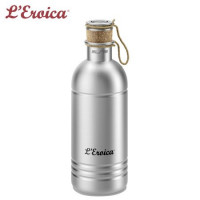 Фляга-термос Elite Eroica, объем 0.6 л, с пробкой, винтаж, алюминий